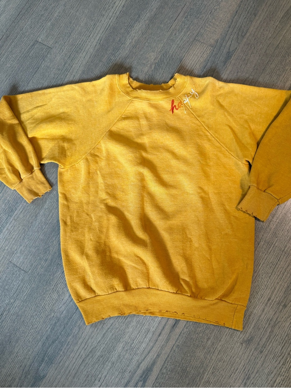 I Stole My Boyfriends Shirt Mustard Yellow Crewneck
